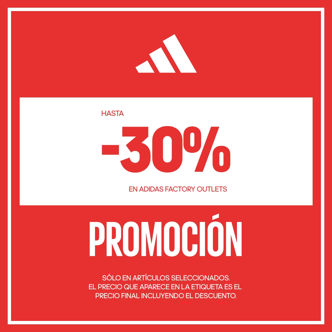ADIDAS Outlet en Rivas Vaciamadrid